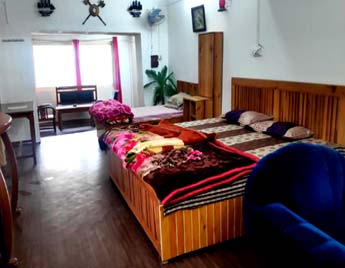 budget room with food in nainital